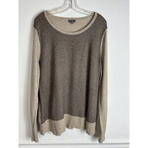 L.L. Bean Knit Sweater Men’s 2XL Wool Brown Lightweight Outdoor Classic Staple